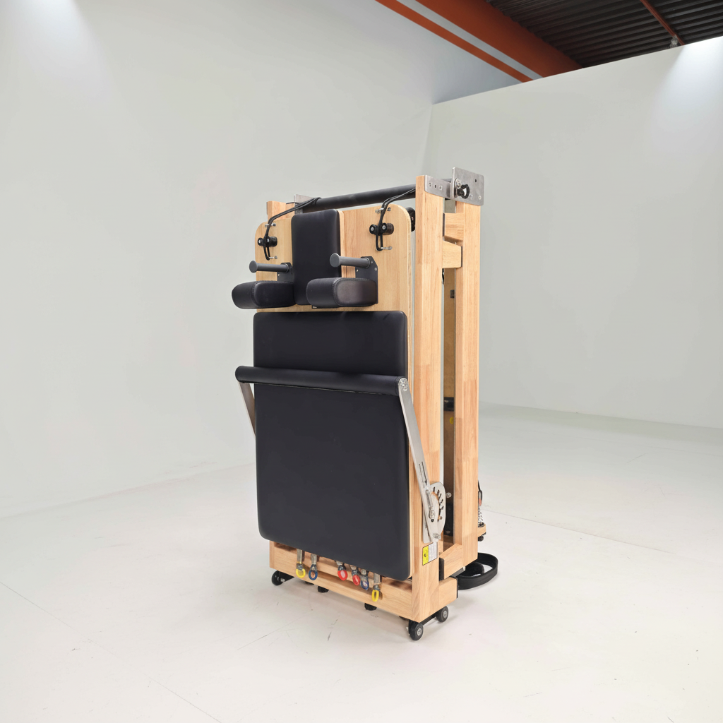 Pilates & Yoga Training Center - Commercial Foldable Oak & Aluminum Pilates
