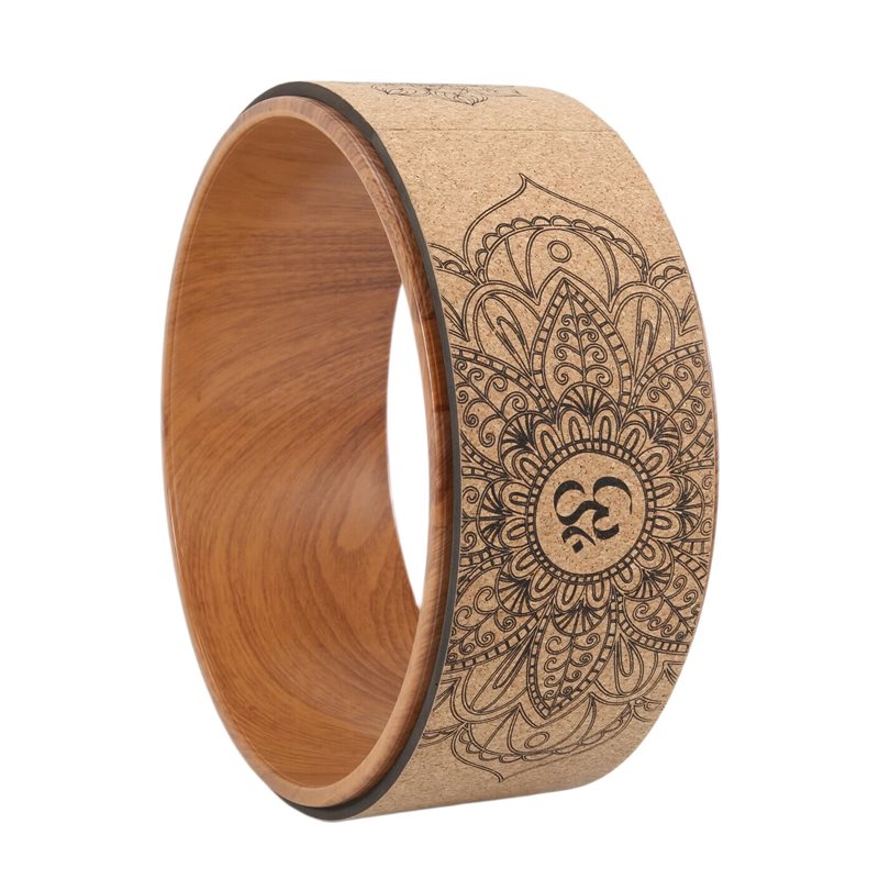 Yoga Wheel Dharma - B11A-Cork Yoga Wheel For Yoga Poses