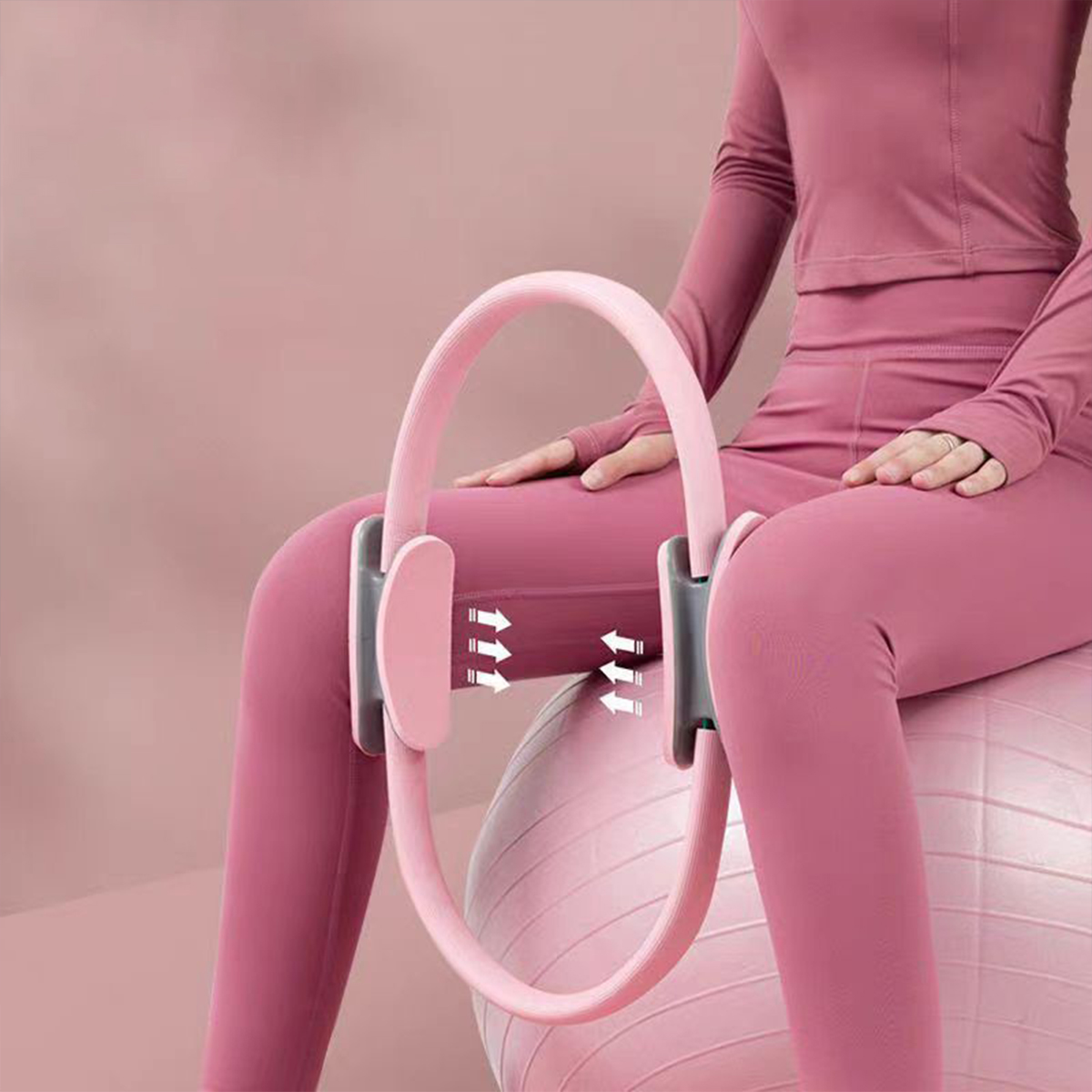 Pilates Yoga Ring - Yoga Fitness Ring Circle Pilates Women