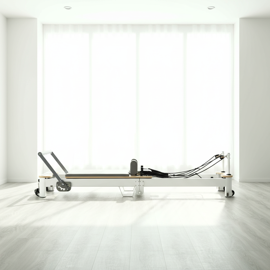 Pilates Reformer Spring - Foldable Aluminum Pilates Reformer with Spring