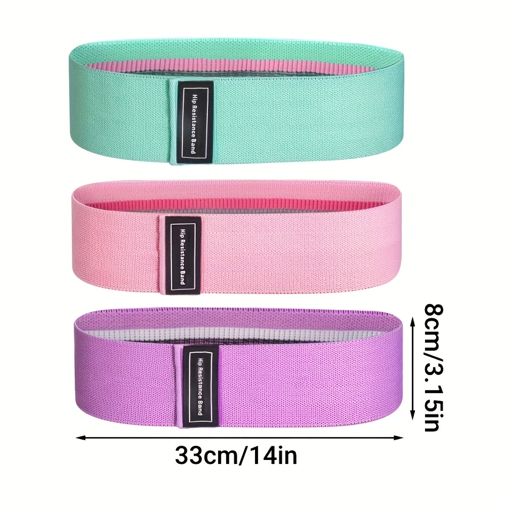 Pilates Yoga Tone - 3 Resistance Bands Set for Legs