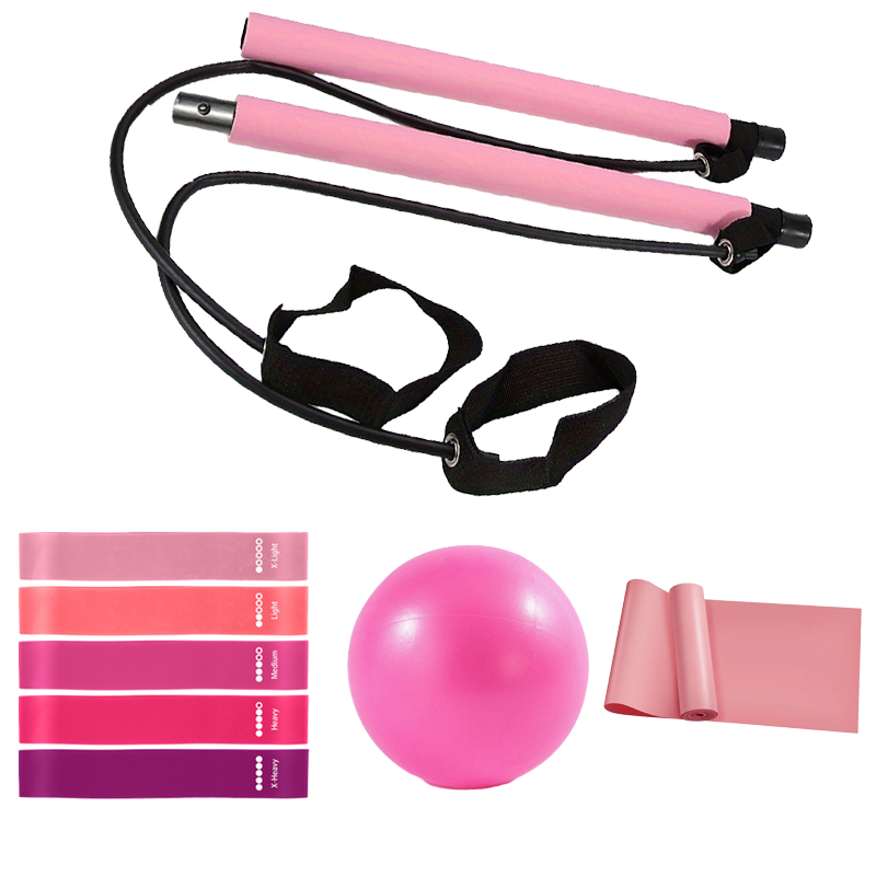 Pilates Yoga Tone - 7Pcs Portable Yoga Pilates Bar Stick