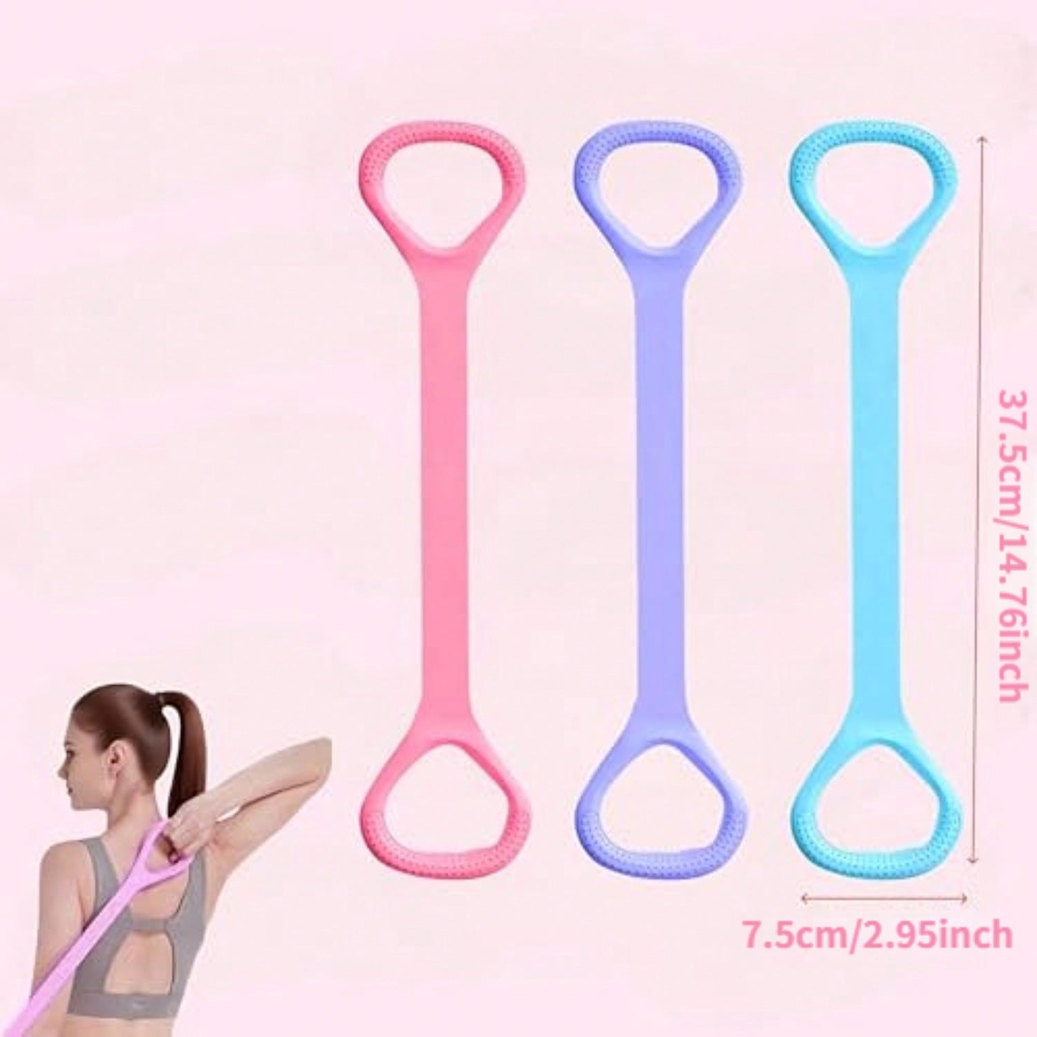Figure 8 Exercise Band Durable - Pilates Yoga Tone avaliação e preço