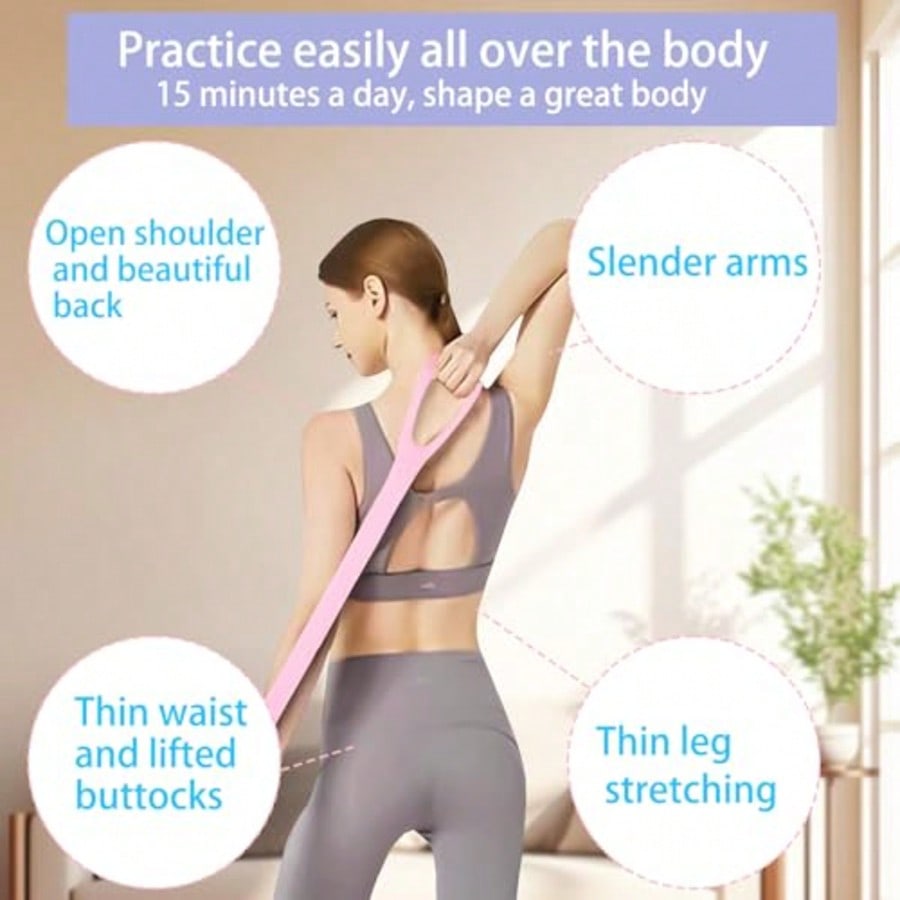 Figure 8 Exercise Band Durable - Pilates Yoga Tone avaliação e preço