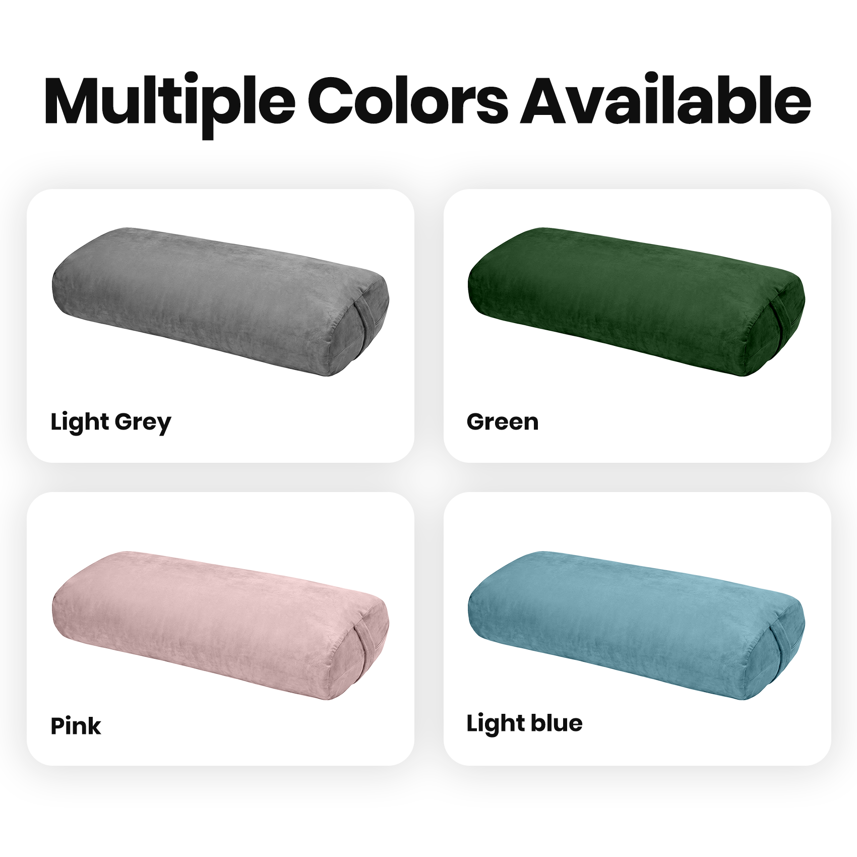 Yoga Bolster Pillow Pink Round - Pilates Yin Yoga avaliação e preço