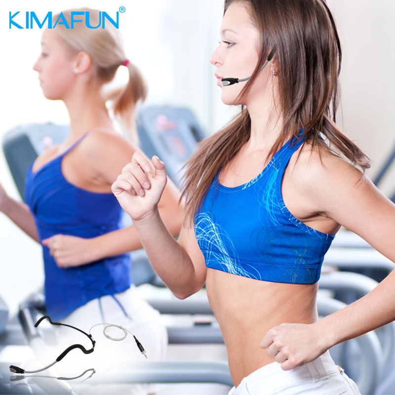 KIMAFUN Pro Wired Headset Micr - Pilates Yoga Instructor avaliação e preço