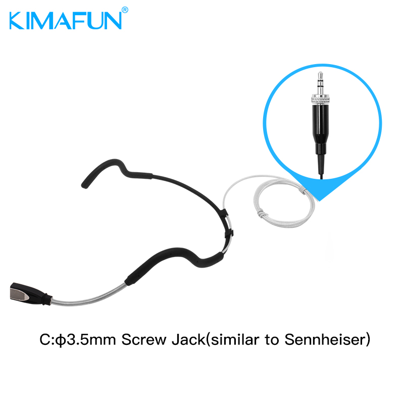 KIMAFUN Pro Wired Headset Micr - Pilates Yoga Instructor avaliação e preço
