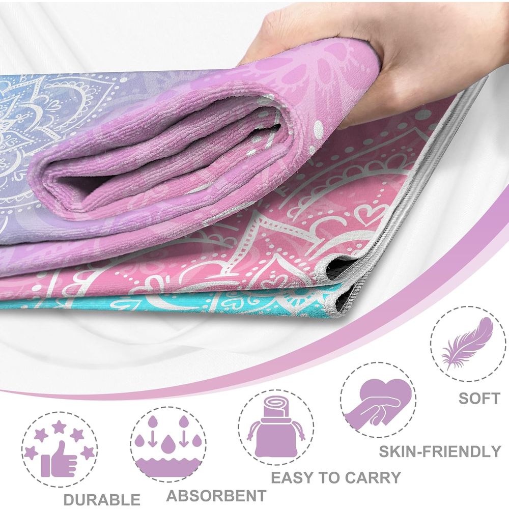 Gradient Mandala Print Absorbe - Pilates X Yoga avaliação e preço