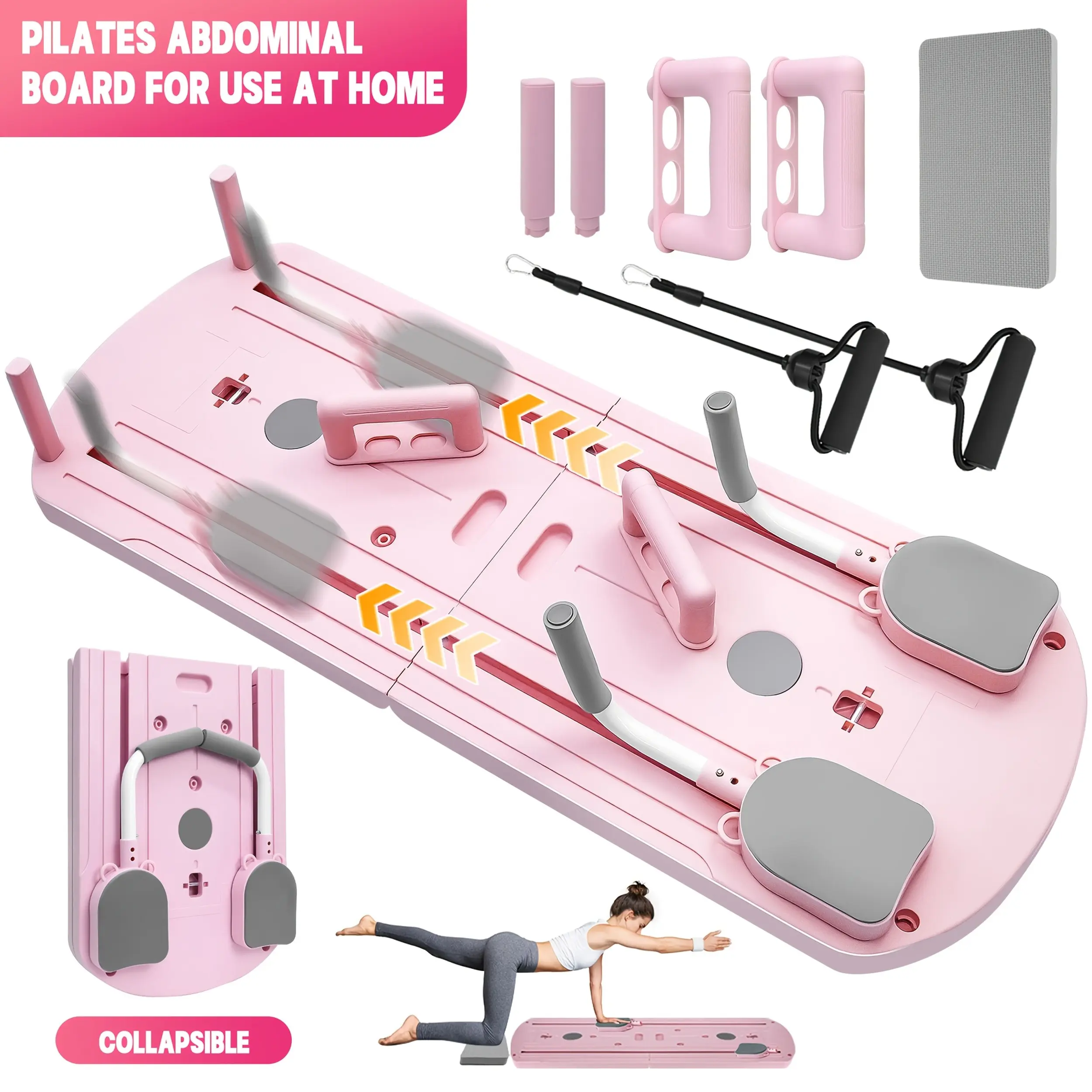 8-in-1 Multi-Functional Foldab - Pilates Yoga Room avaliação e preço