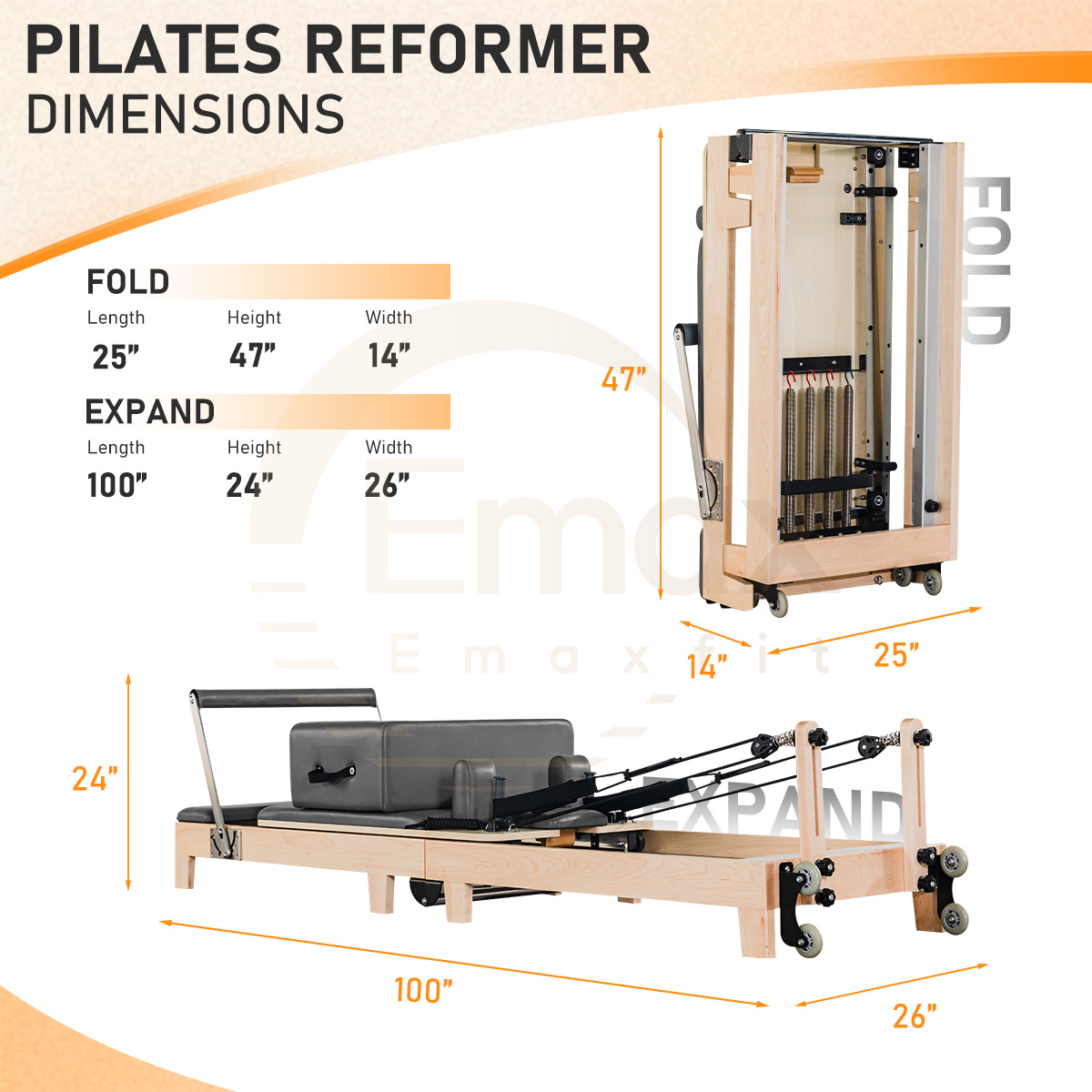 ATV&UTVMaple Wood Pilates Refo - Pilates Reformer Spring avaliação e preço