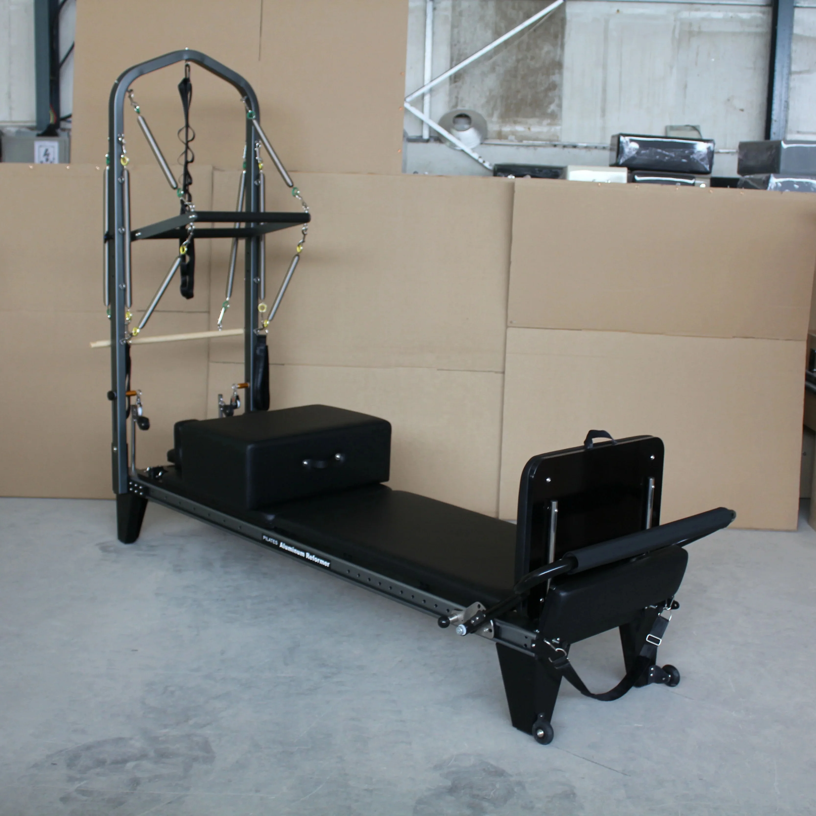 -Aluminum Half Trapeze Studio  - Pilates Reformer Spring avaliação e preço