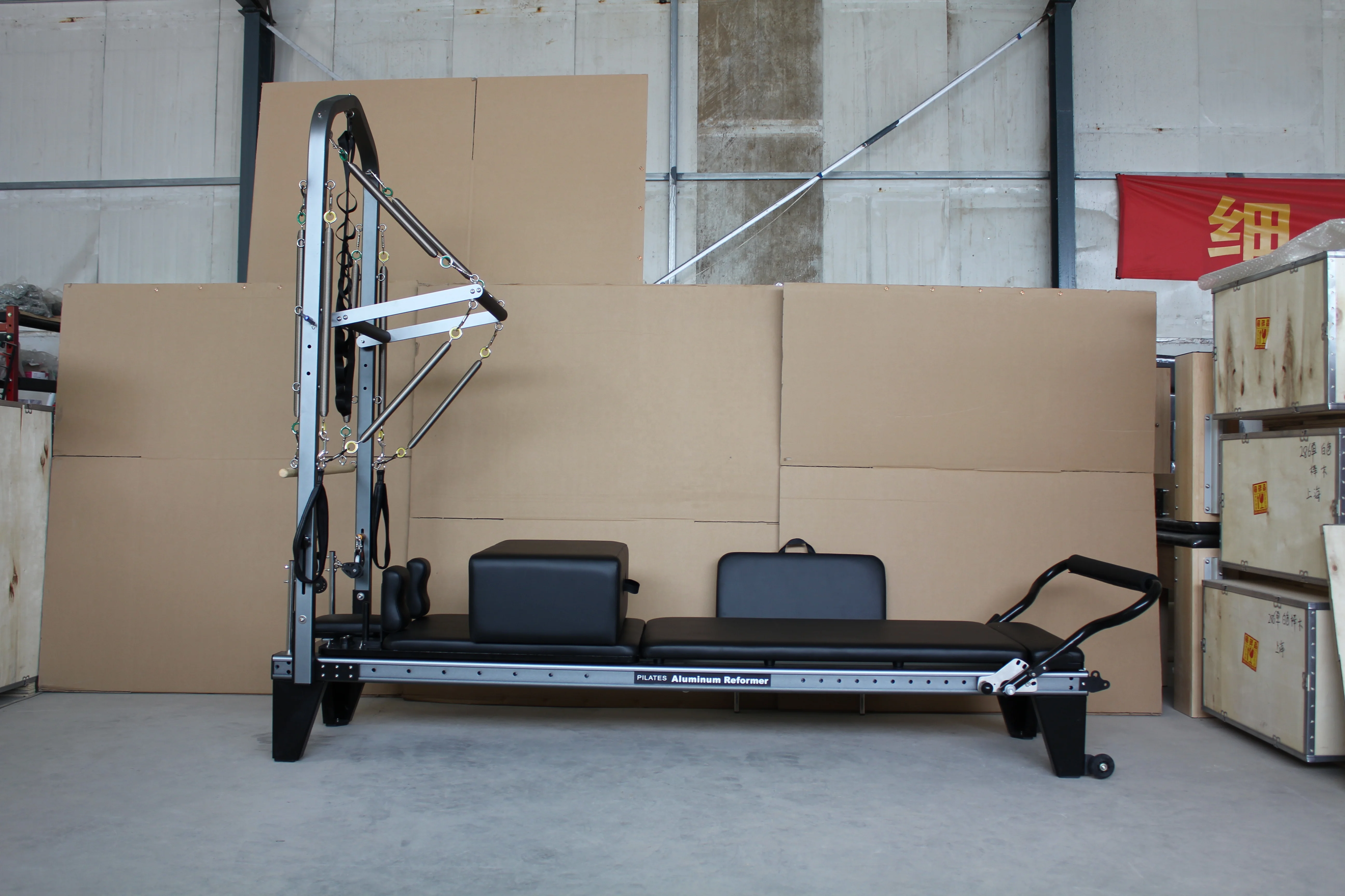 -Aluminum Half Trapeze Studio  - Pilates Reformer Spring avaliação e preço