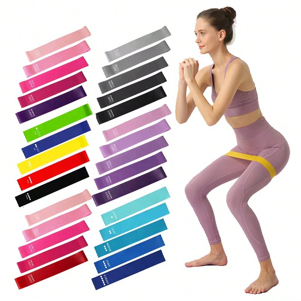5pcs Resistance Bands Set, Sui - Pilates Yoga Wellness avaliação e preço