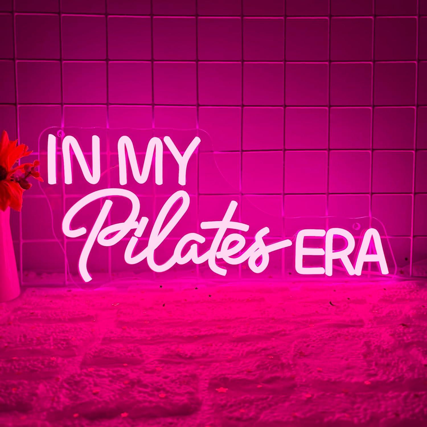 In My Pilates Era Neon Sign Di - Pilates Yoga Room avaliação e preço