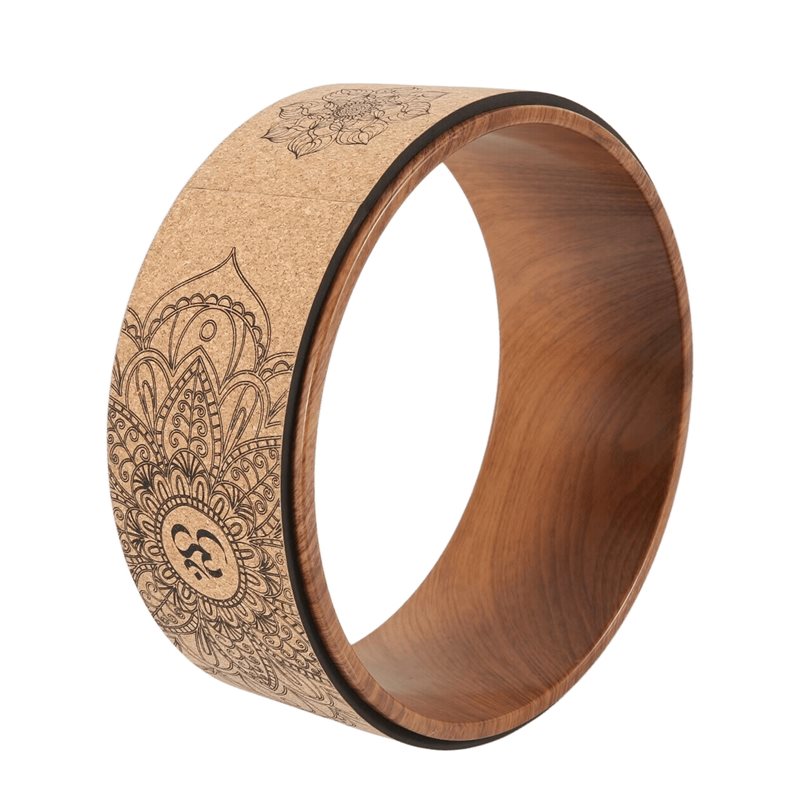 B11A-Cork Yoga Wheel For Yoga  - Yoga Wheel Dharma avaliação e preço