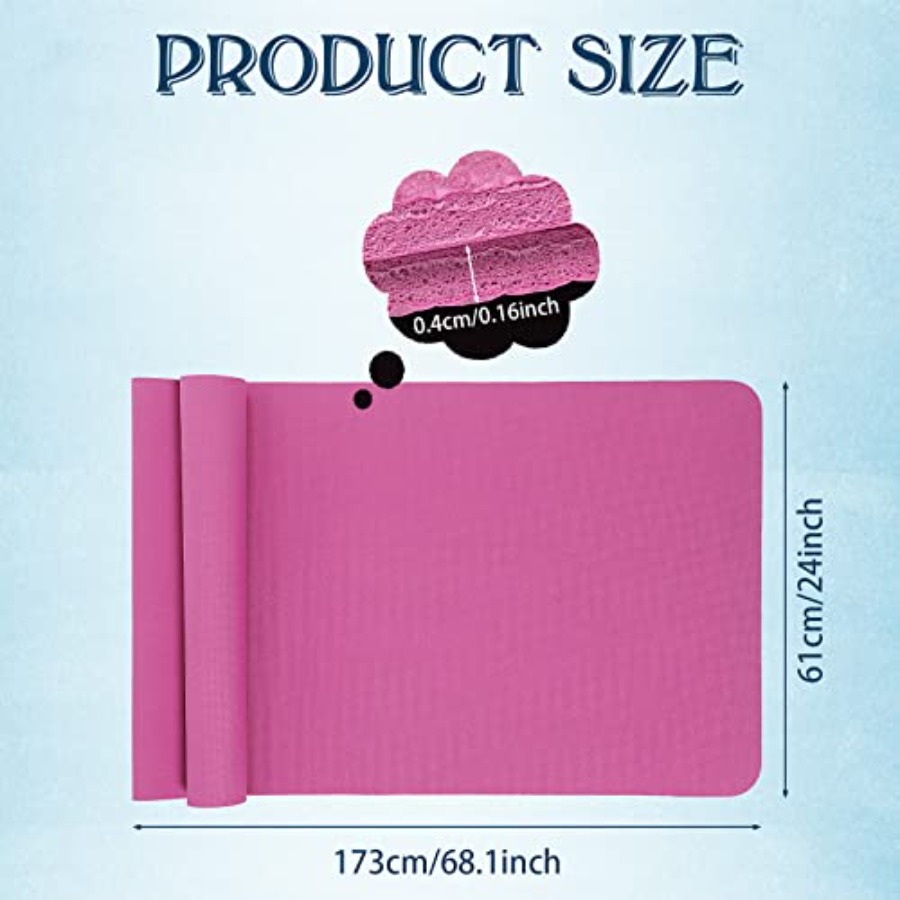 10 Pack Yoga Mats Bulk 68'' x  - Pilates X Yoga avaliação e preço