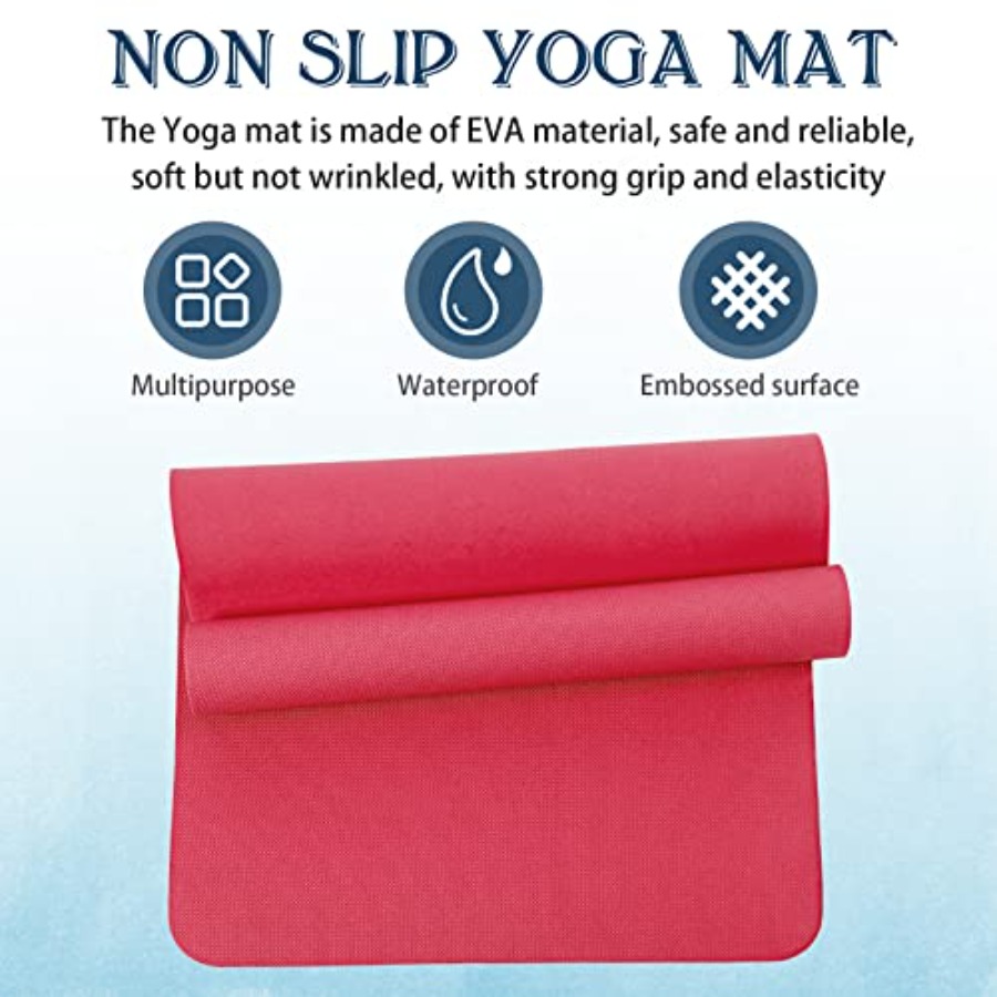 10 Pack Yoga Mats Bulk 68'' x  - Pilates X Yoga avaliação e preço