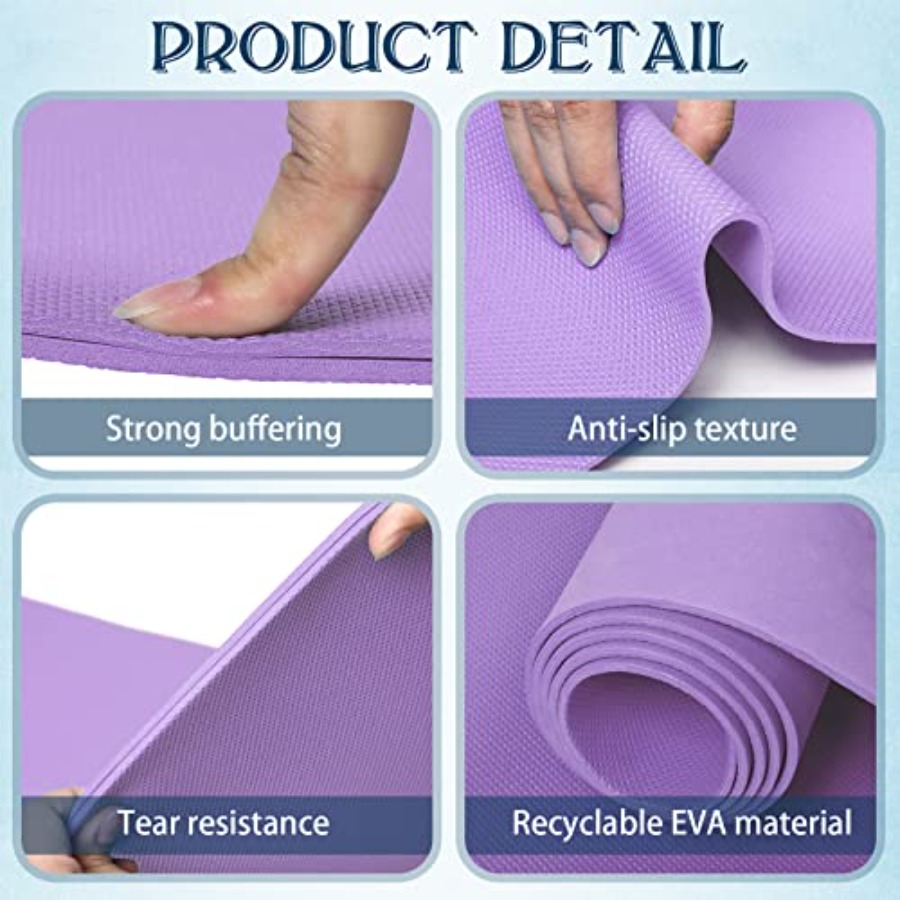 10 Pack Yoga Mats Bulk 68'' x  - Pilates X Yoga avaliação e preço