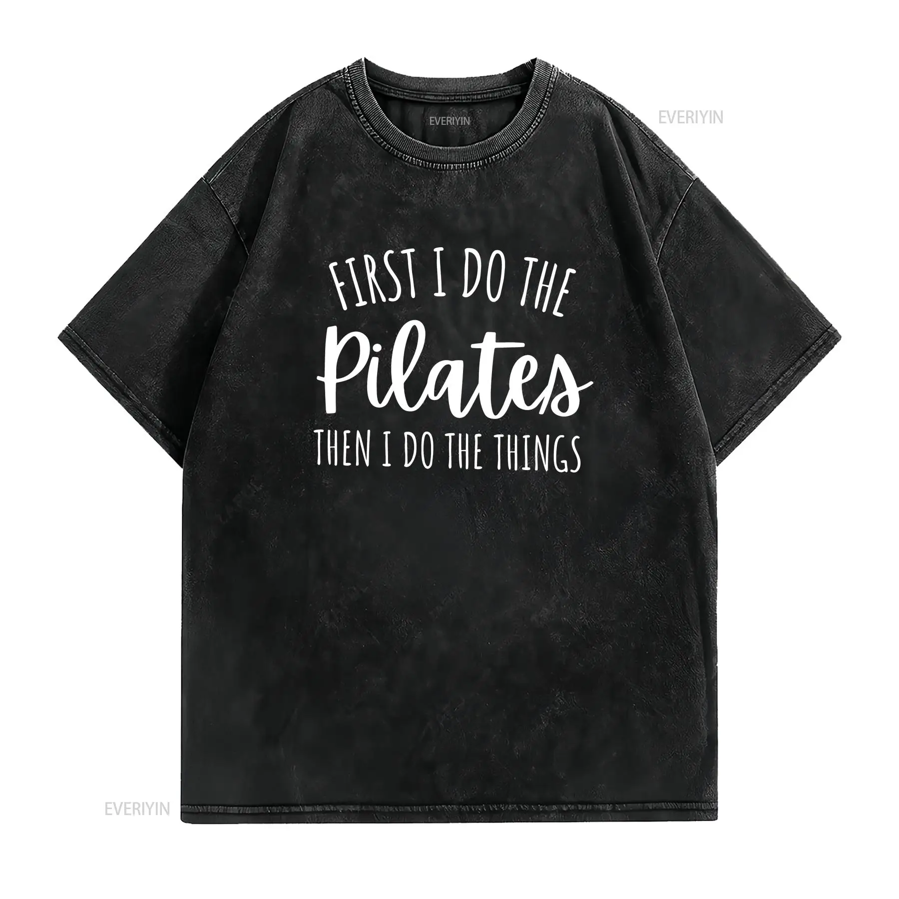 First I Do Pilates Then The Th - Pilates Yoga Instructor avaliação e preço