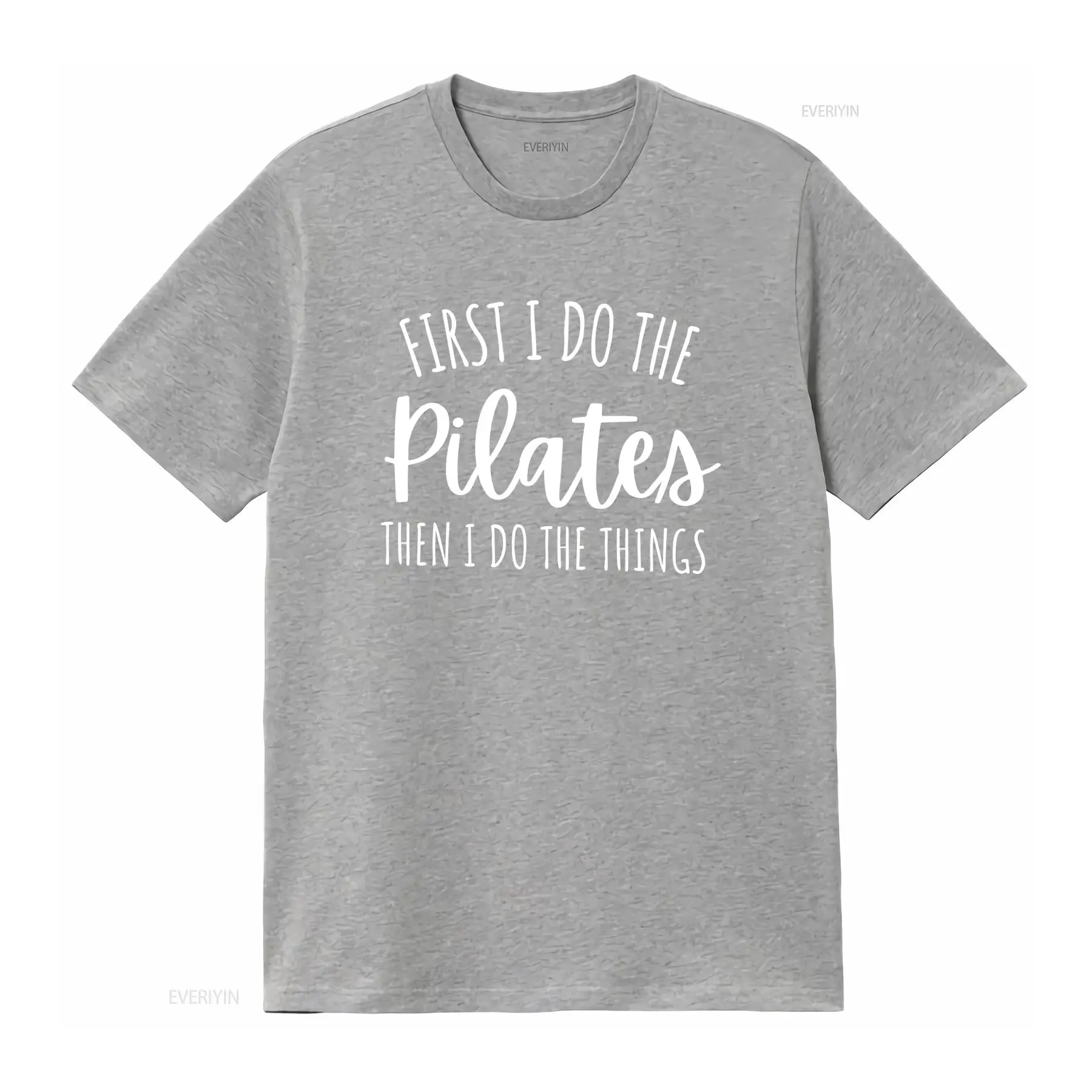 First I Do Pilates Then The Th - Pilates Yoga Instructor avaliação e preço