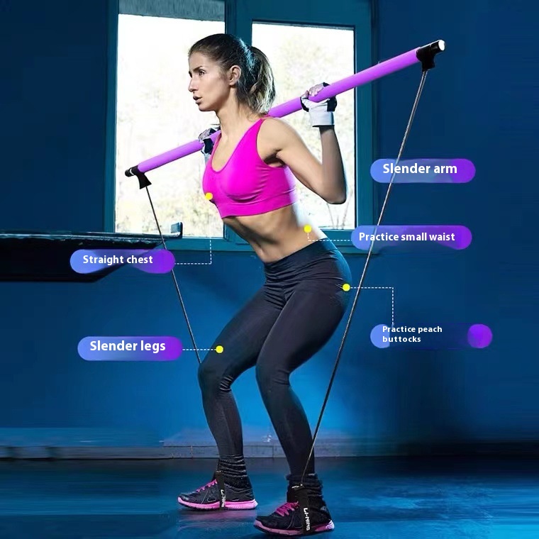 Pilates Stick - Adjustable Fit - Pilates Yoga Tone avaliação e preço