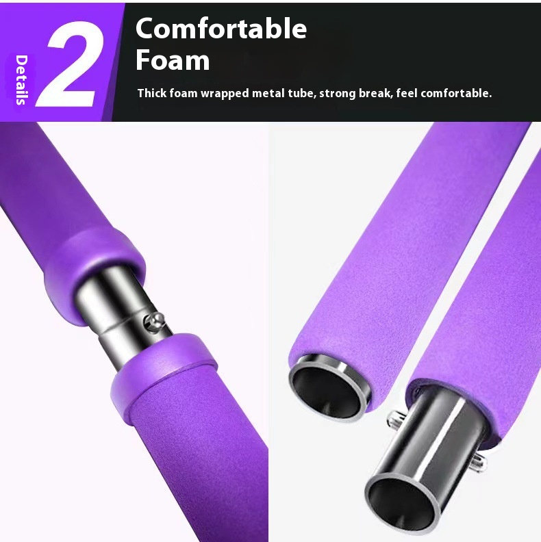 Pilates Stick - Adjustable Fit - Pilates Yoga Tone avaliação e preço