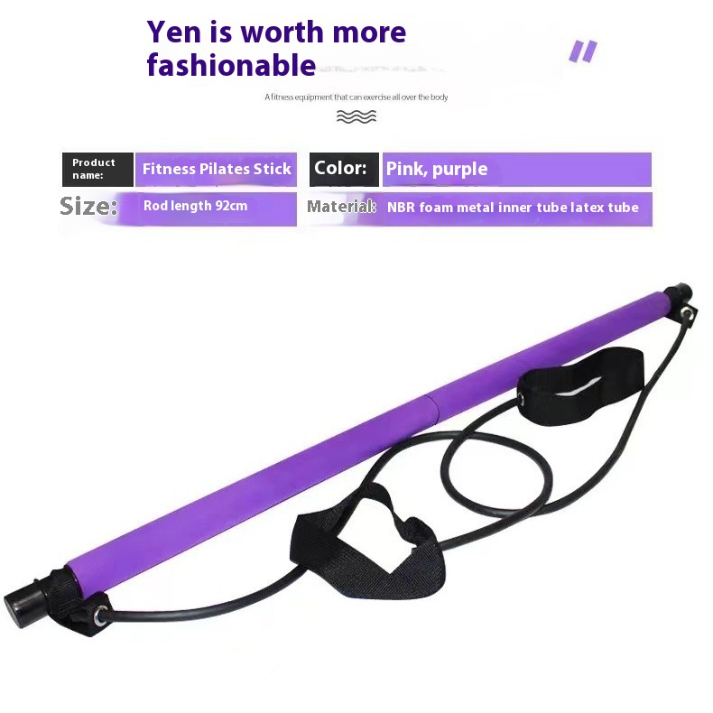 Pilates Stick - Adjustable Fit - Pilates Yoga Tone avaliação e preço