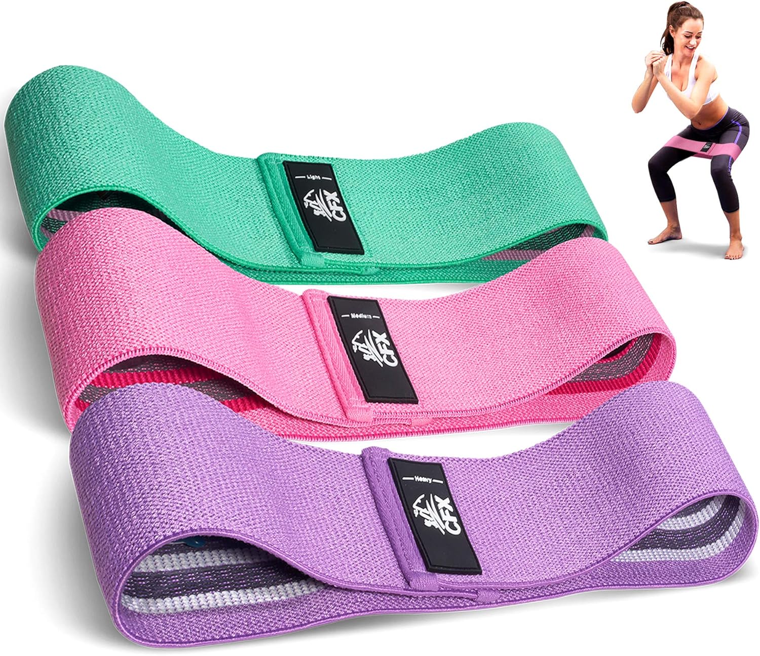Resistance Bands Set, Exercise - Pilates Yoga Home Workout avaliação e preço