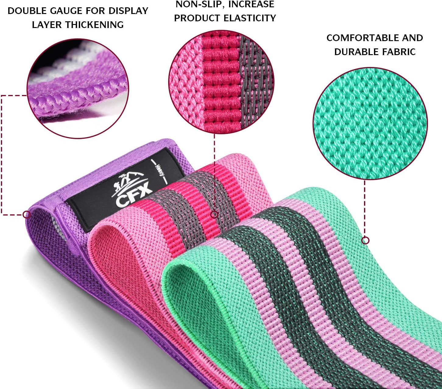 Resistance Bands Set, Exercise - Pilates Yoga Home Workout avaliação e preço
