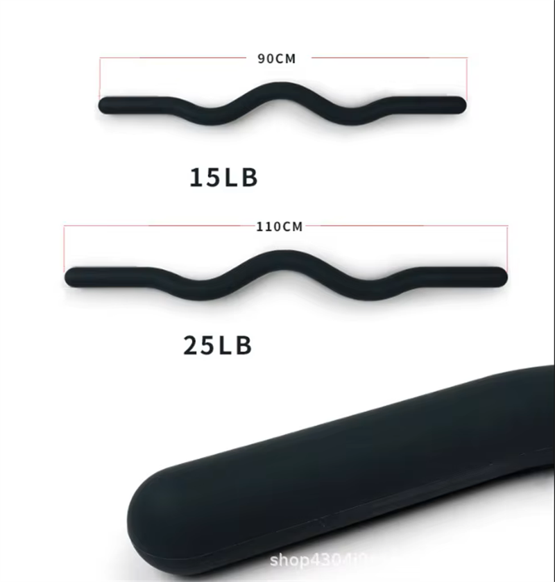 15LB Soft Toning Barbell, Non- - Pilates Yoga Tone avaliação e preço