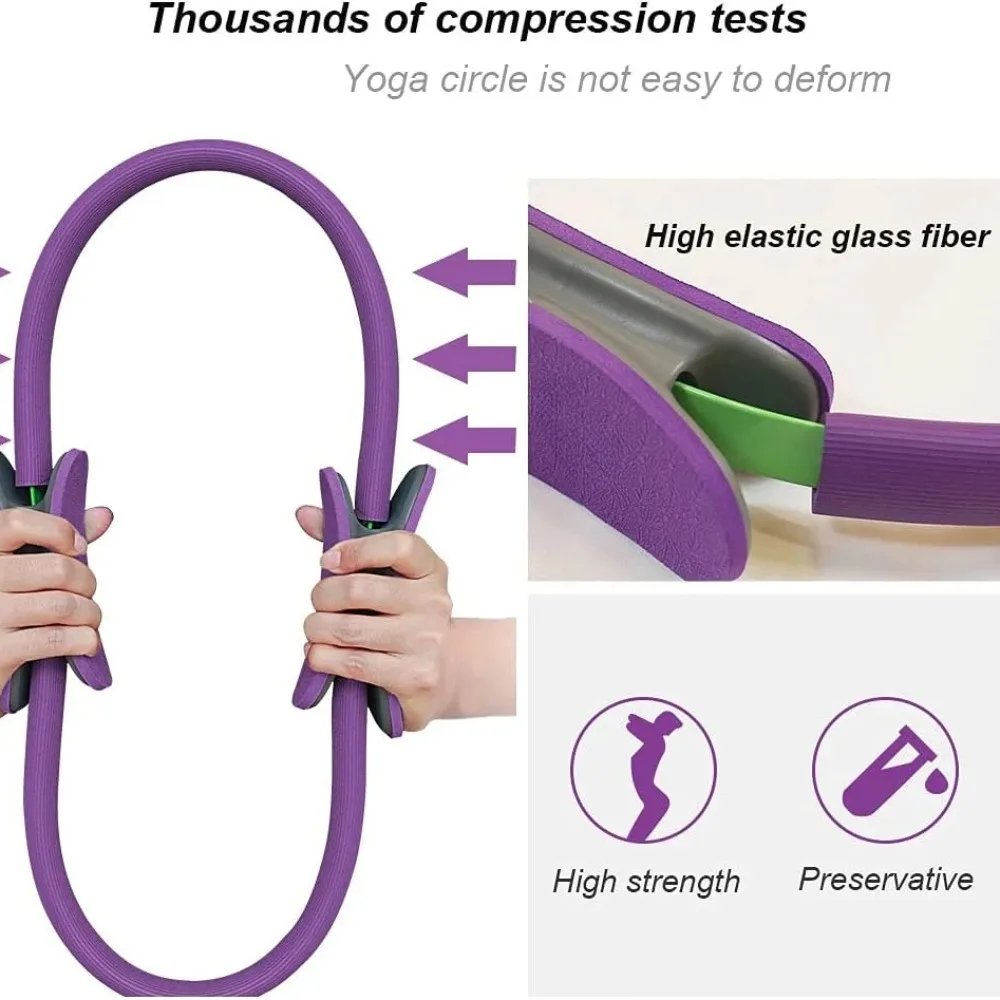 1Pcs Yoga Pilates Ring Non-sli - Pilates Yoga Ring avaliação e preço