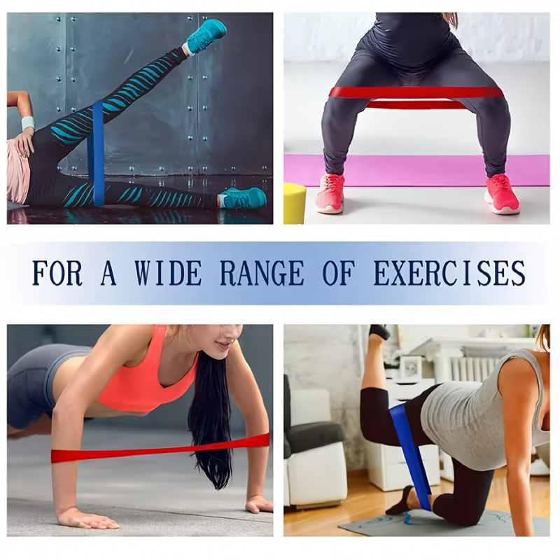 Resistance Bands 5 Levels 10-4 - Pilates Yoga Home Workout avaliação e preço