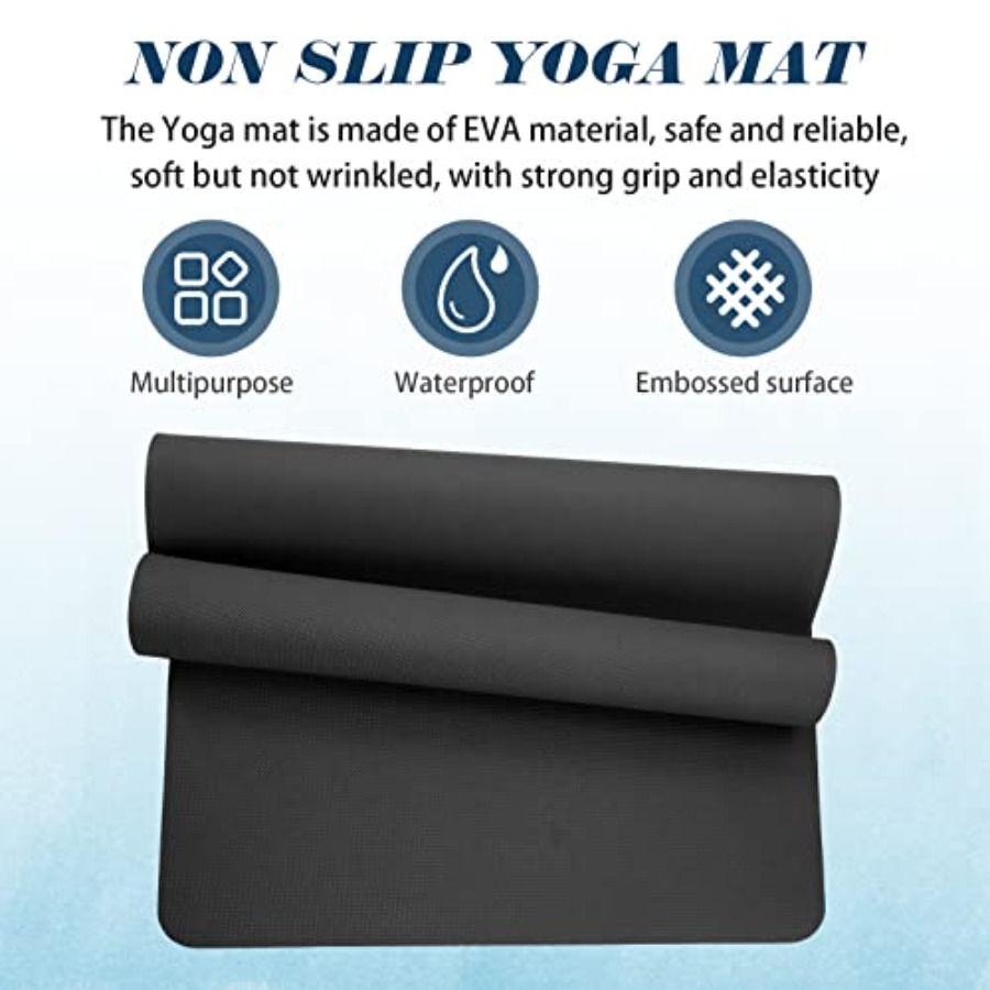 10 Pack 68'' x 24'' x 4mm Thic - Pilates X Yoga avaliação e preço