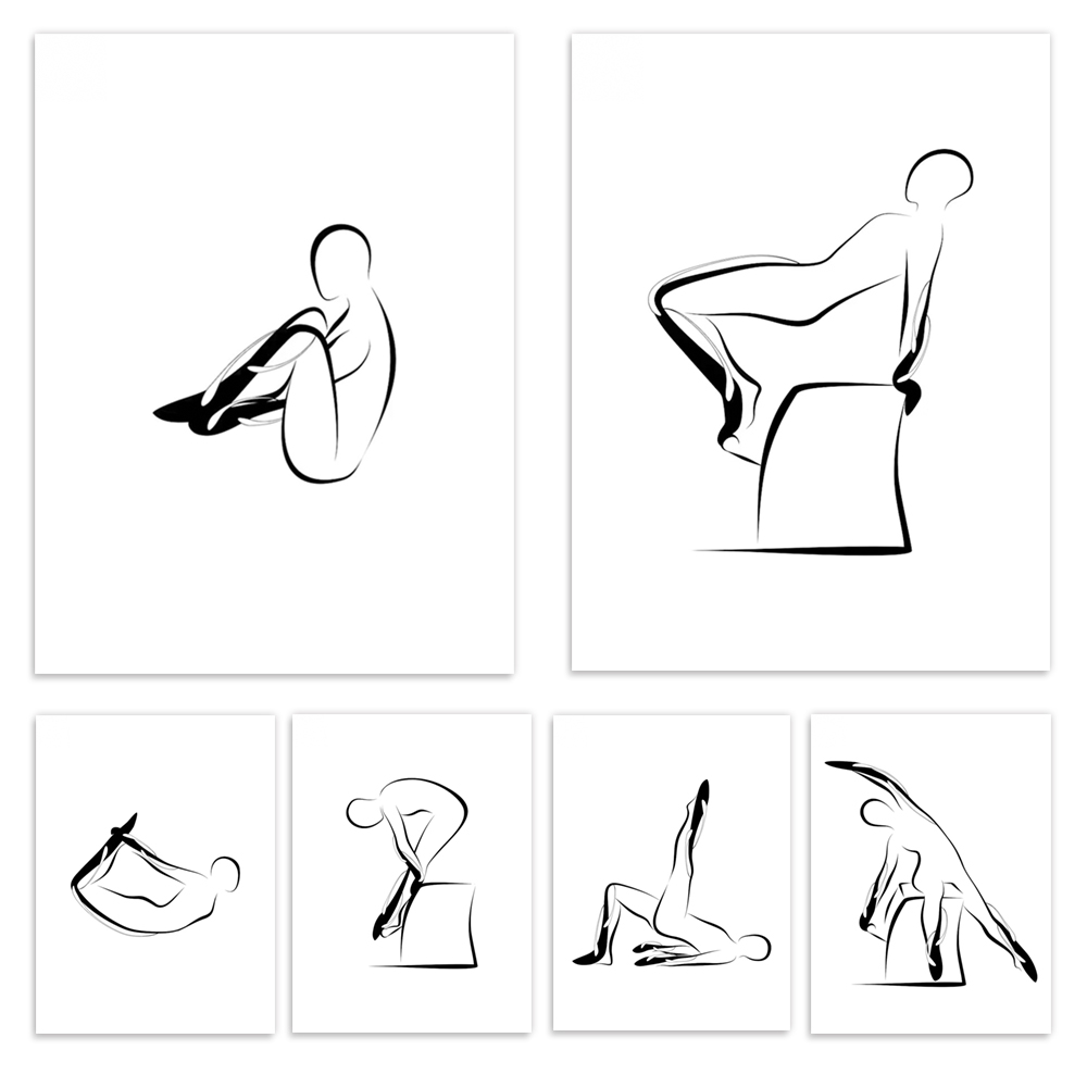 Pilates posters, Pilates push- - Pilates Yoga Room avaliação e preço