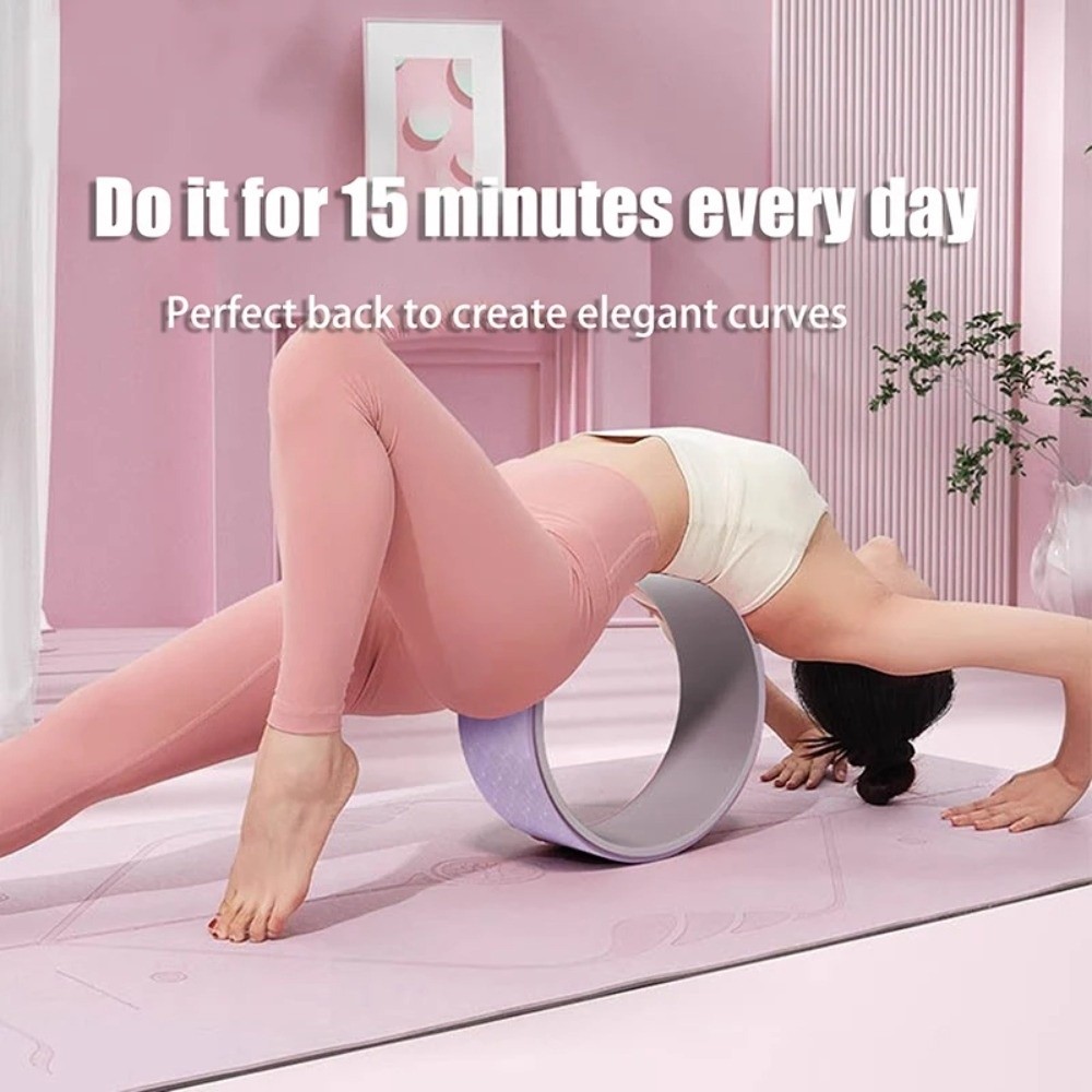 Muscle Massage Yoga Wheel Mult - Pilates Yoga Ring avaliação e preço