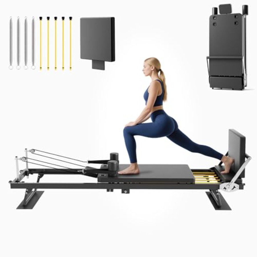 Foldable Pilates Reformer Mach - Pilates Reformer Spring avaliação e preço