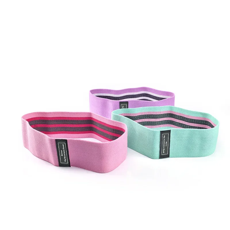 1/2/3PCS Elastic Bands Fitness - Pilates Yoga Home Workout avaliação e preço