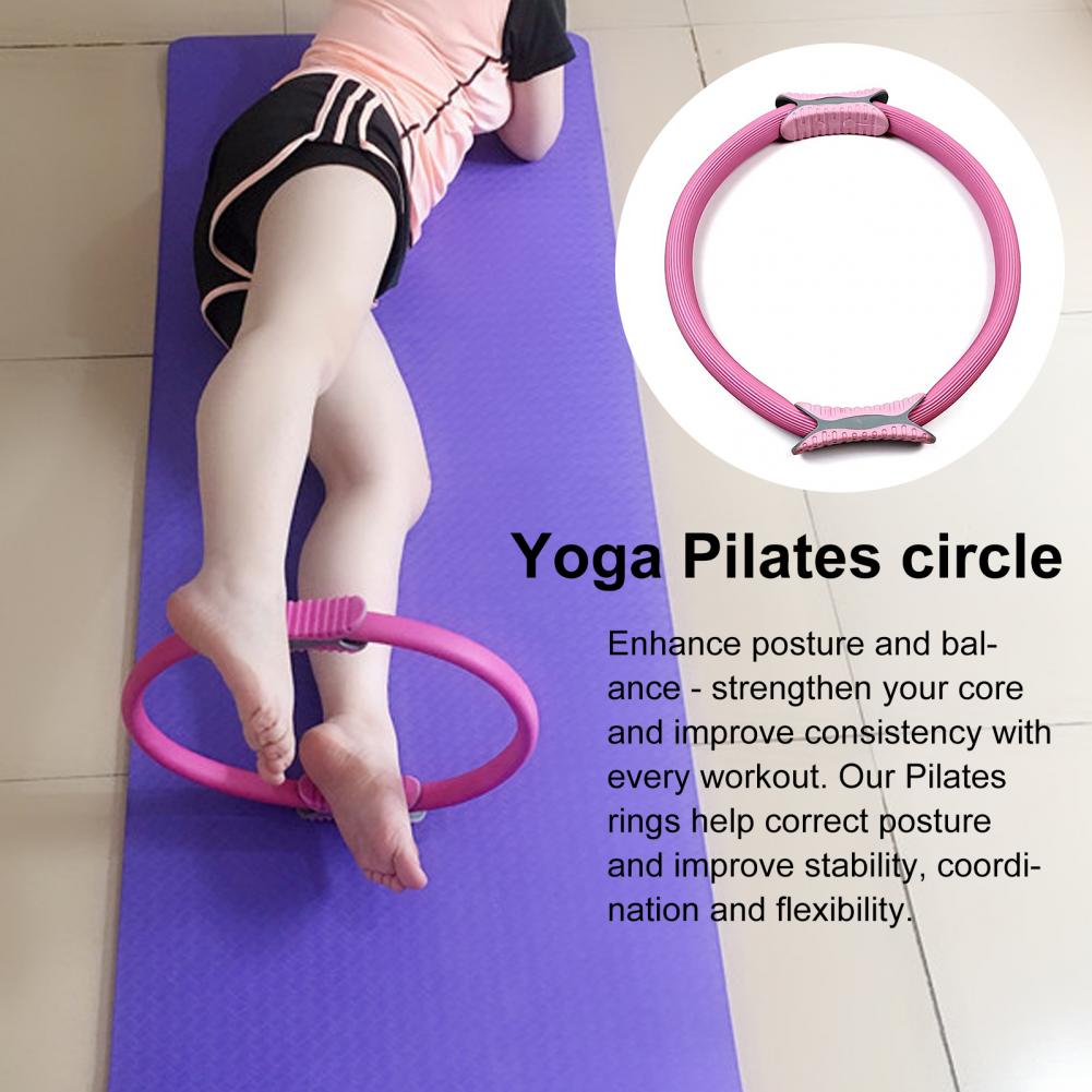 Elastic Pilates Ring Non-slip  - Pilates Yoga Ring avaliação e preço