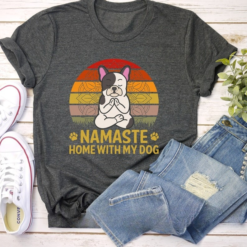 Cute Cartoons Dog Namaste Shir - Pilates Yoga Instructor avaliação e preço