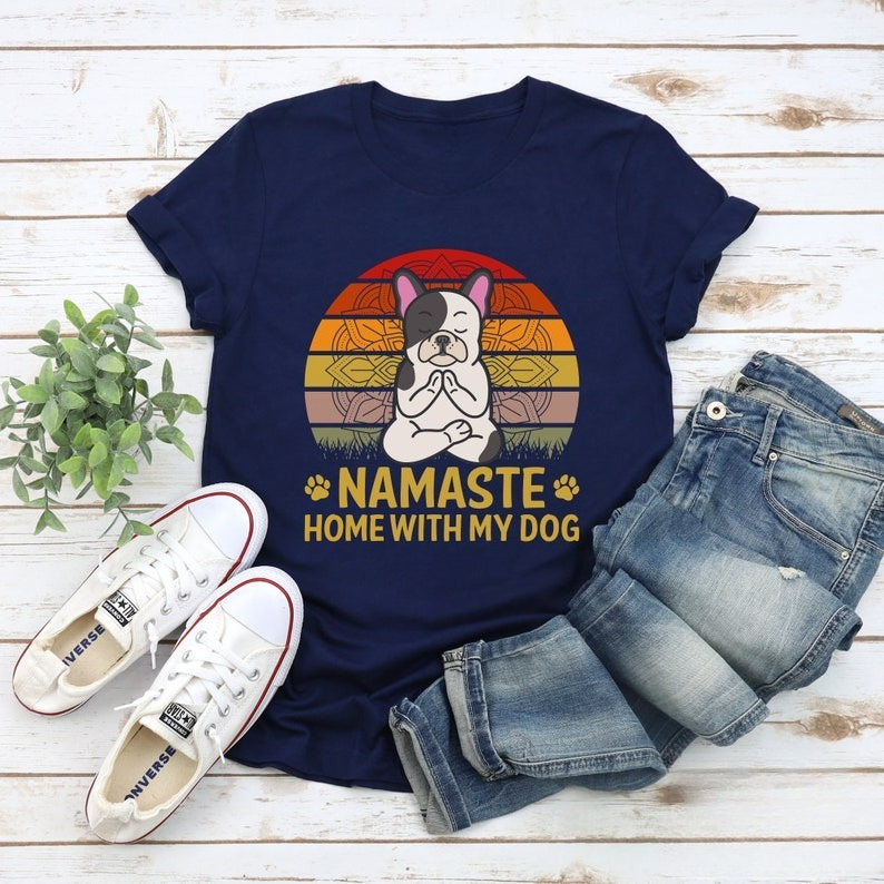 Cute Cartoons Dog Namaste Shir - Pilates Yoga Instructor avaliação e preço