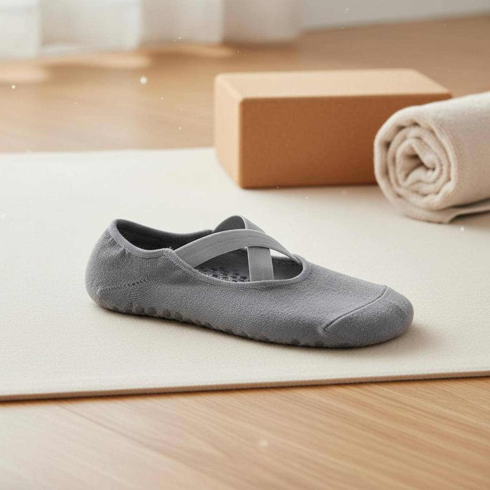 Non Slip Fitness Socks Breatha - Pilates And Yoga Studio avaliação e preço
