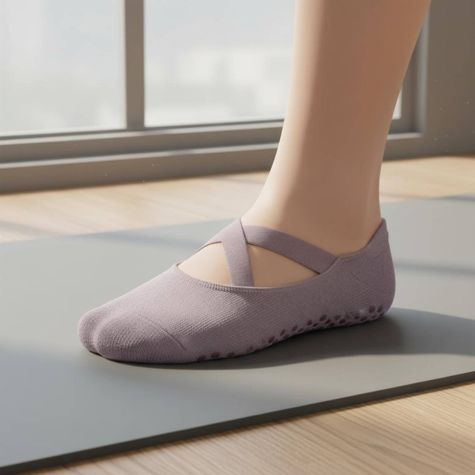 Non Slip Fitness Socks Breatha - Pilates And Yoga Studio avaliação e preço