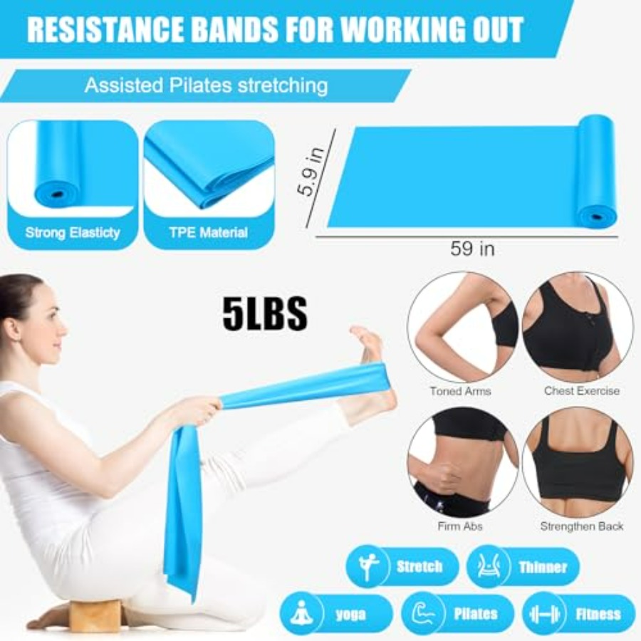 10 Pcs Pilates Ring Blocks Set - Pilates Yoga Ring avaliação e preço