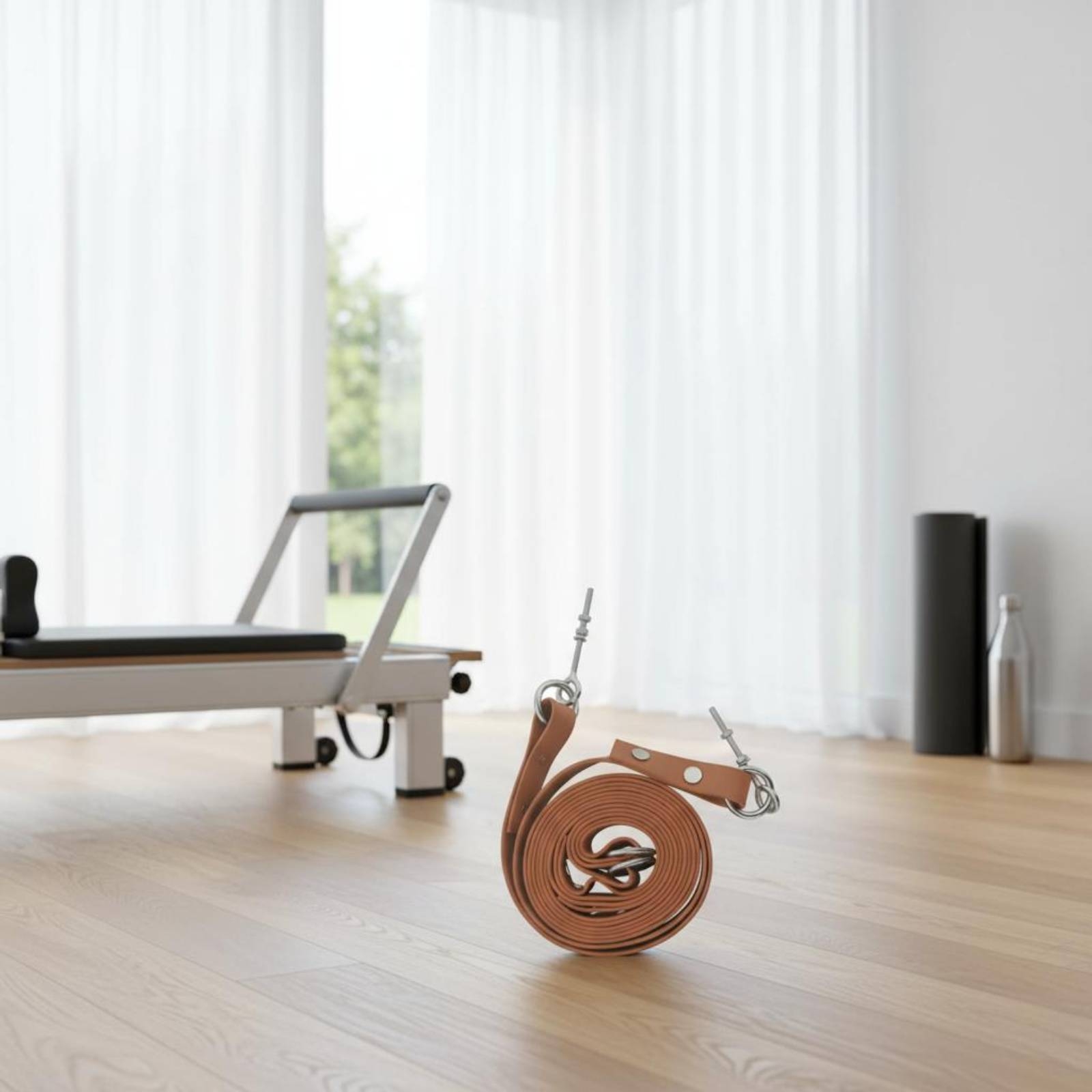Reformer Double Loop Strap Com - Pilates & Yoga Training Center avaliação e preço