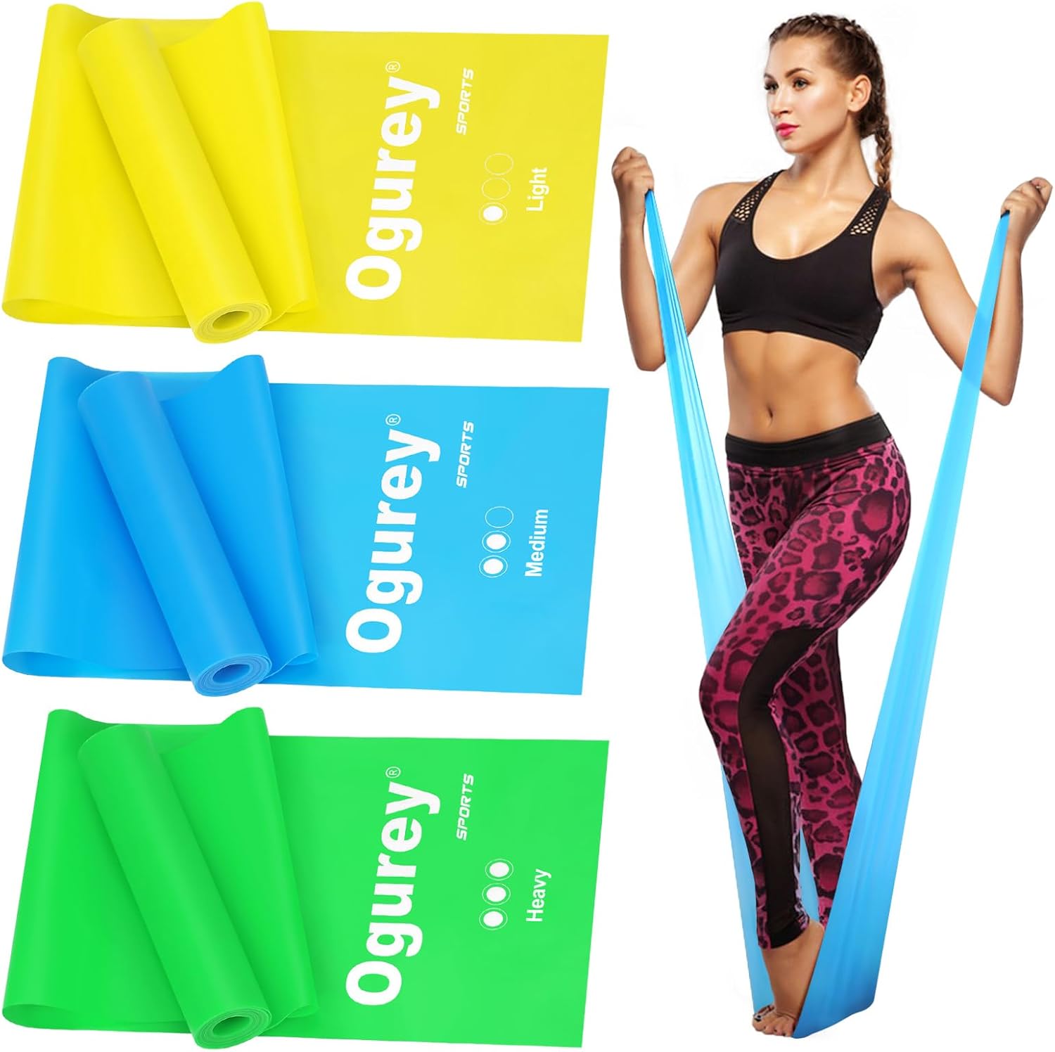 Resistance Bands, Professional - Pilates Yoga Home Workout avaliação e preço