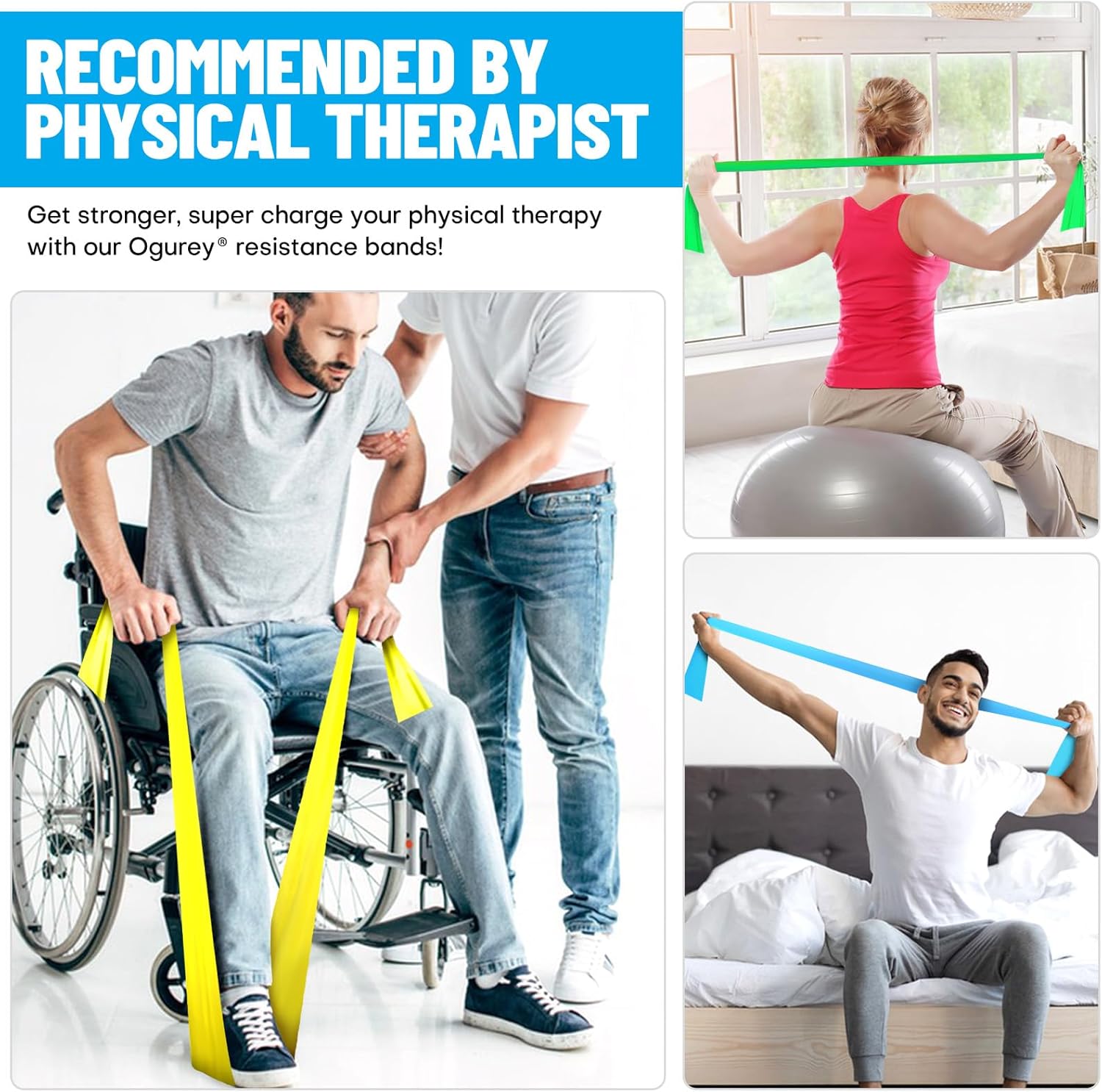 Resistance Bands, Professional - Pilates Yoga Home Workout avaliação e preço