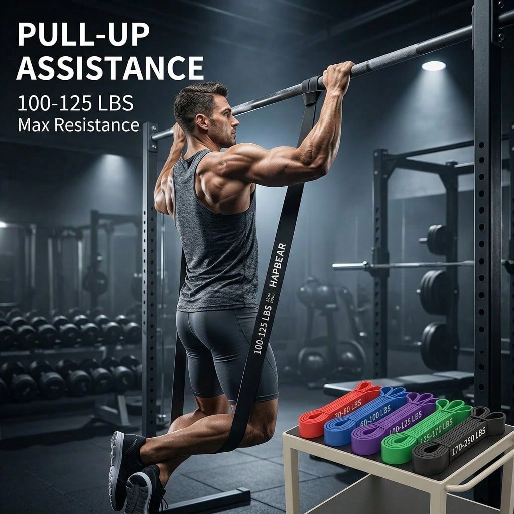 5pcs/Set Resistance Bands Kit, - Pilates Yoga Home Workout avaliação e preço