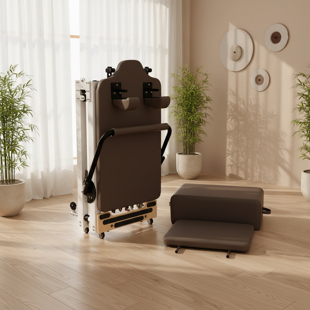Professional Foldable Aluminum - Pilates Reformer Spring avaliação e preço
