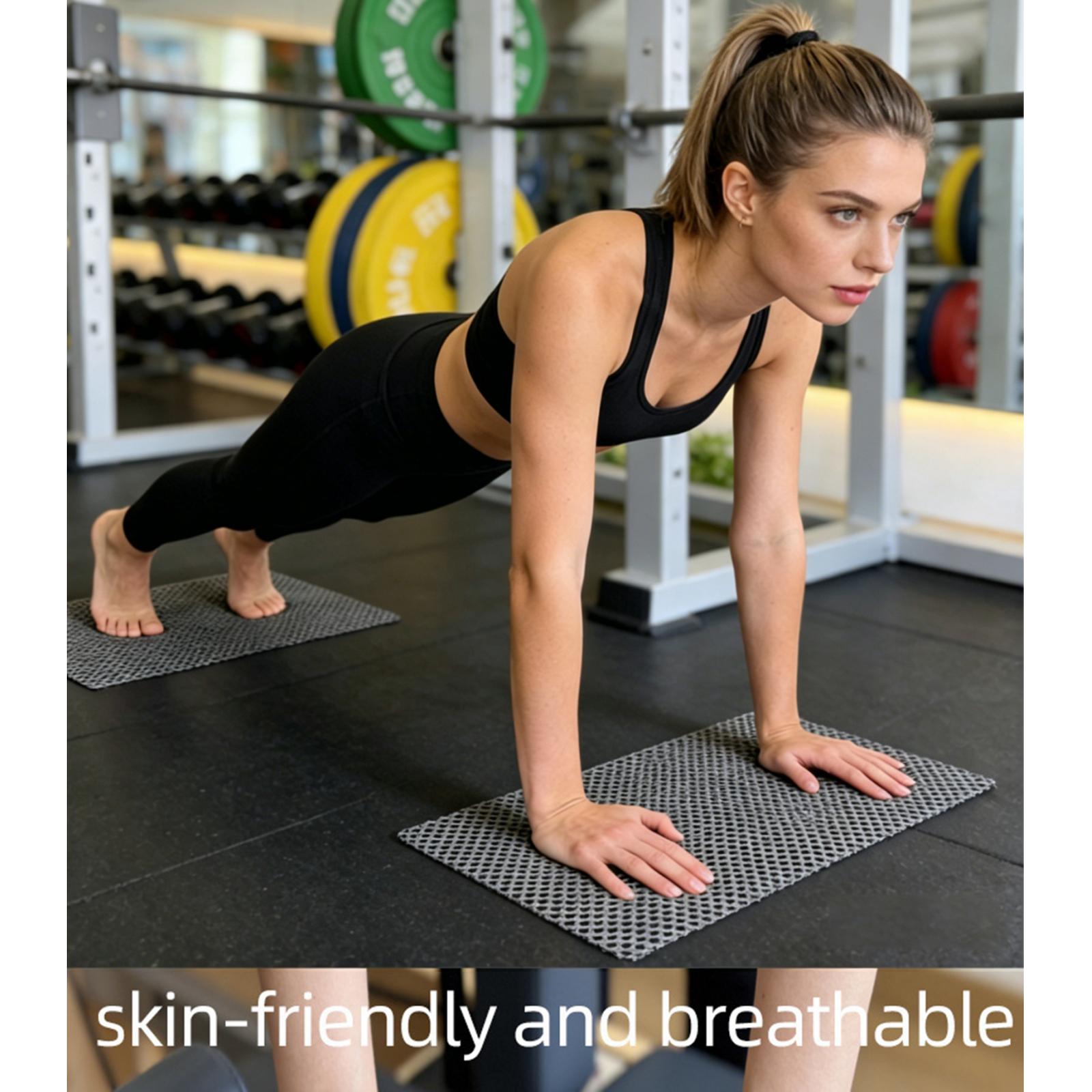 2Pcs/Set Pilates Nonslip Mat S - Pilates Yoga Home avaliação e preço