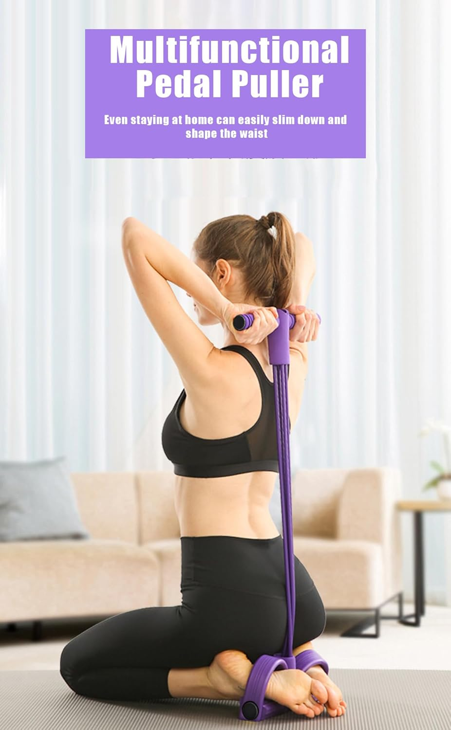 Abdominal Foot Pedal Puller Si - Pilates Yoga Home avaliação e preço